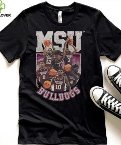 Mississippi State NCAA Men's Basketball Official 2023 2024 Post Season T Shirt