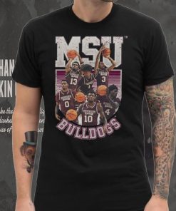 Mississippi State NCAA Men's Basketball Official 2023 2024 Post Season T Shirt