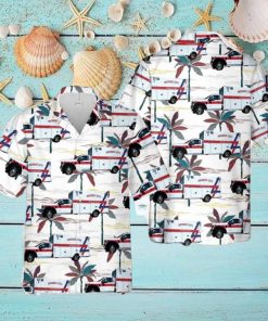 Missouri Monroe City Ambulance Hawaiian Shirt Men And Women Gift Floral Beach