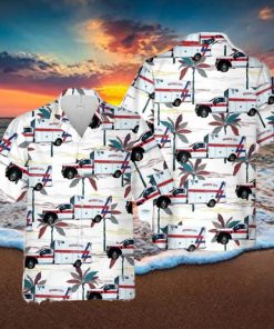 Missouri Monroe City Ambulance Hawaiian Shirt Men And Women Gift Floral Beach
