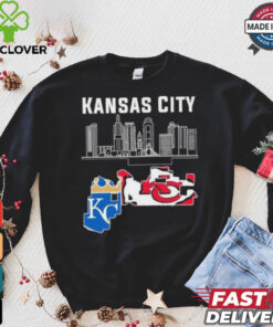 Missouri Skyline Kansas City Chiefs X Kansas City Royals Shirt