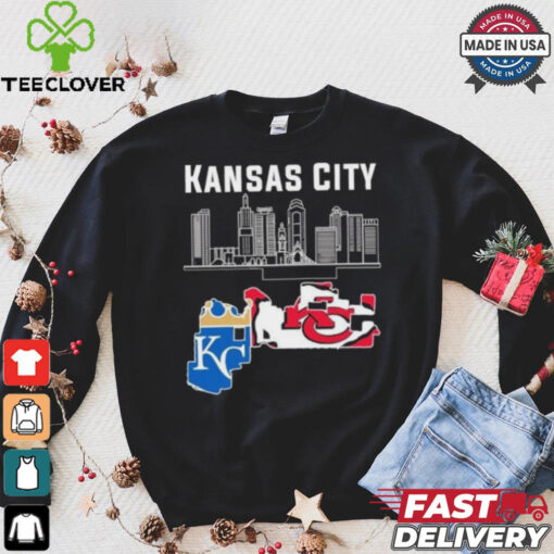 Missouri Skyline Kansas City Chiefs X Kansas City Royals Shirt