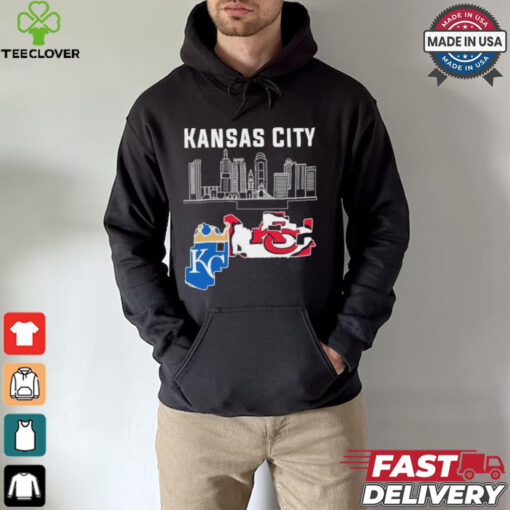 Missouri Skyline Kansas City Chiefs X Kansas City Royals Shirt