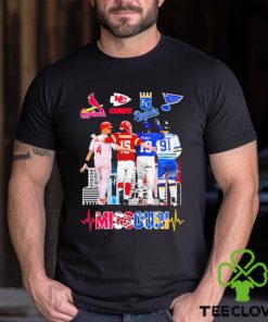 Missouri Teams Sport Yadier Molina Salvador Perez Patrick Mahome Signature Signature Shirt