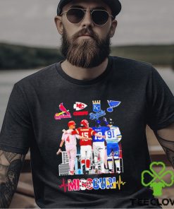 Missouri Teams Sport Yadier Molina Salvador Perez Patrick Mahome Signature Signature Shirt