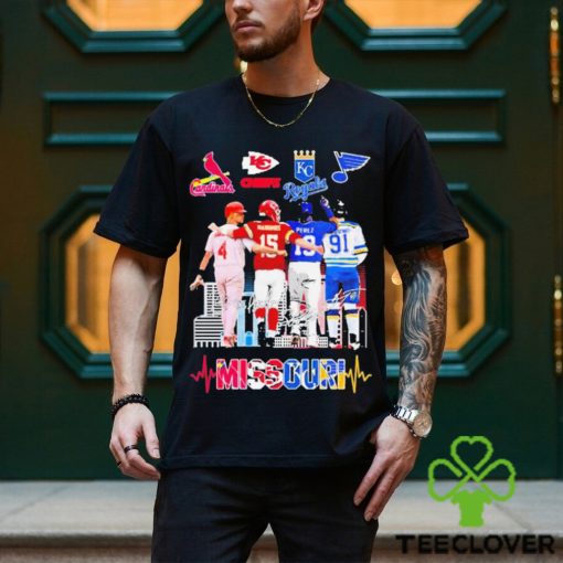 Missouri Teams Sport Yadier Molina Salvador Perez Patrick Mahome Signature Signature Shirt
