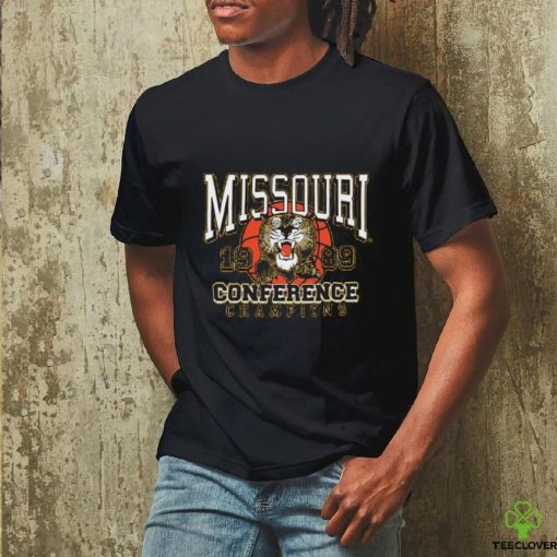 Missouri Tigers 1989 Big 8 Basketball Conference Champions T Shirt