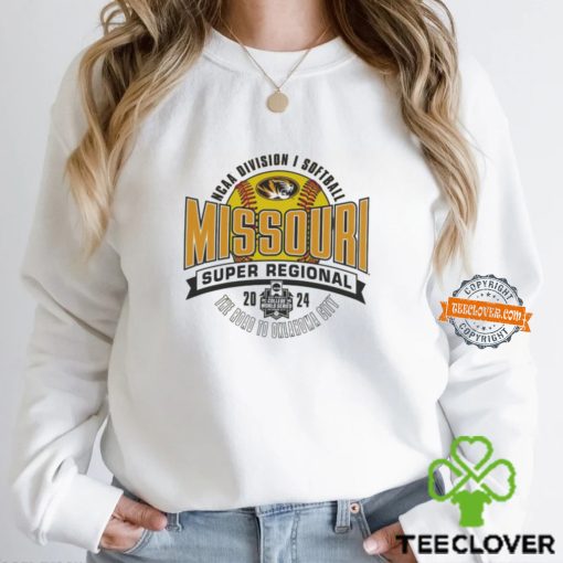 Missouri Tigers 2024 NCAA Division I Softball Super Regional hoodie, sweater, longsleeve, shirt v-neck, t-shirt