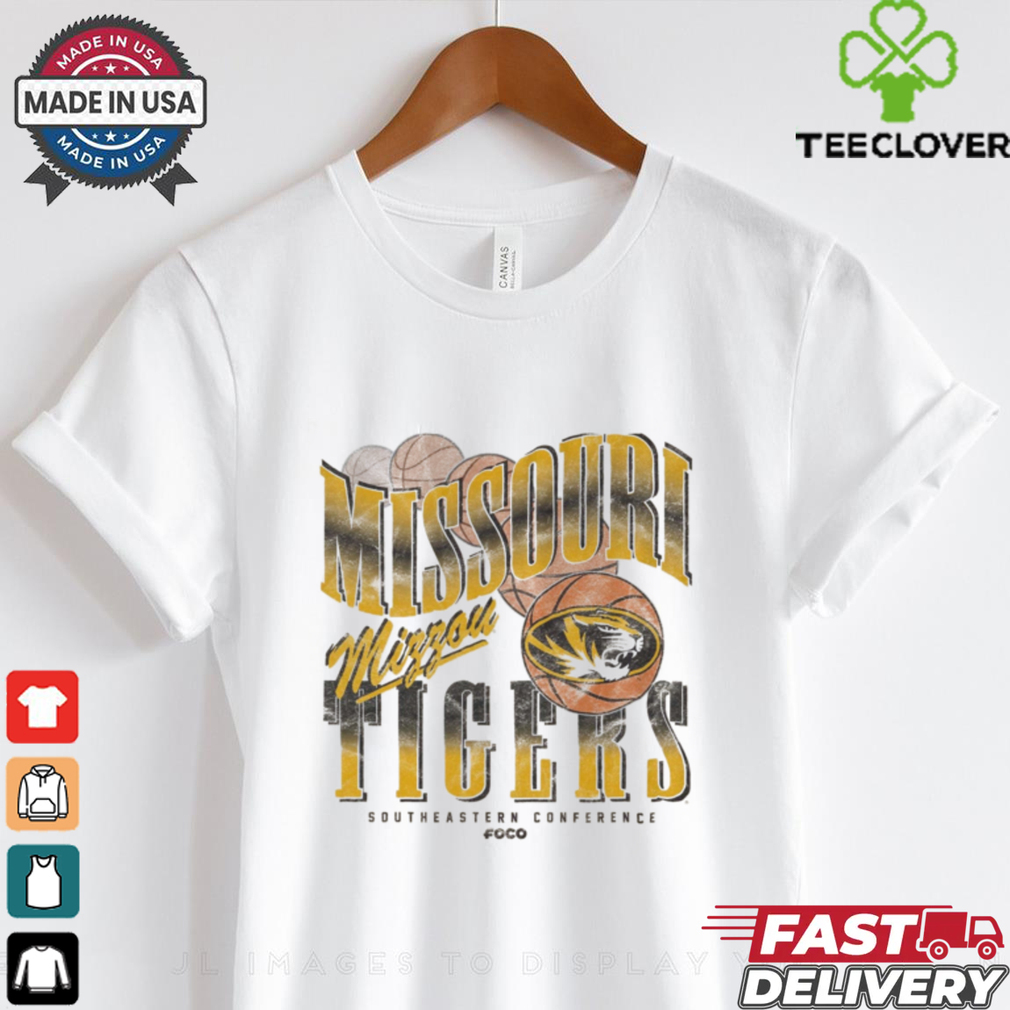 Missouri Tigers Baller Bounce T Shirt Missouri Tigers Baller Bounce T Shirt