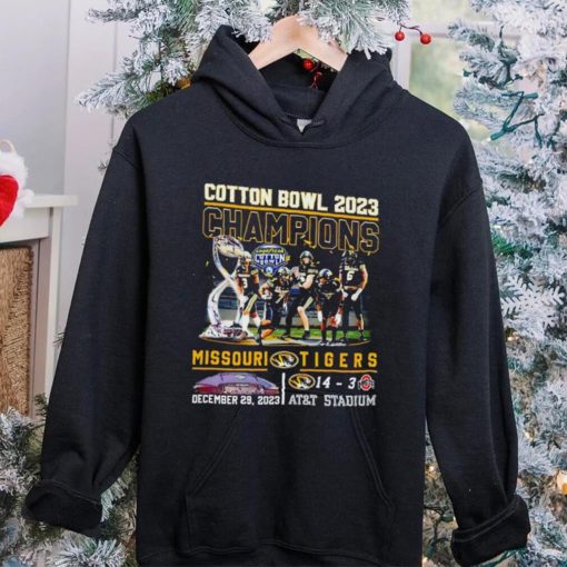 Missouri Tigers Cotton Bowl 2023 Champions Celebration hoodie, sweater, longsleeve, shirt v-neck, t-shirt