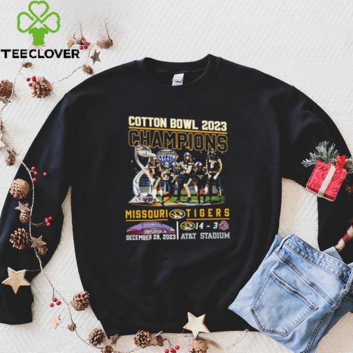 Missouri Tigers Cotton Bowl 2023 Champions Celebration hoodie, sweater, longsleeve, shirt v-neck, t-shirt