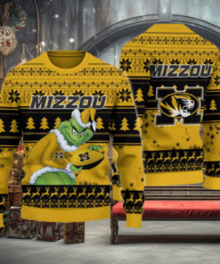Missouri Tigers Grinch Ugly Christmas Sweater
