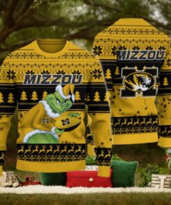 Missouri Tigers Grinch Ugly Christmas Sweater