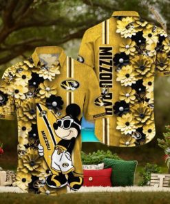 Missouri Tigers Hawaiian Shirt Mickey Love Surfing Trending Summer Gift