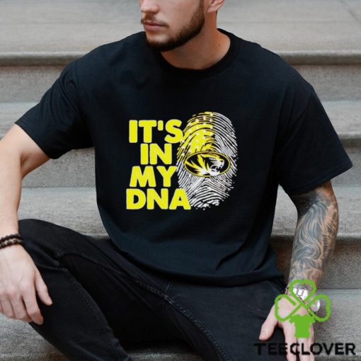 Missouri Tigers It’s In My DNA Fingerprint shirt