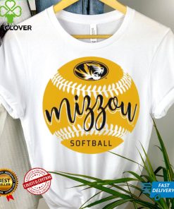 Missouri Tigers Lady Tigers softball logo shirt