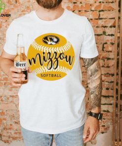 Missouri Tigers Lady Tigers softball logo shirt