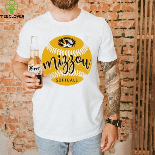 Missouri Tigers Lady Tigers softball logo shirt