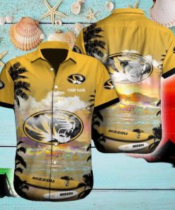 Missouri Tigers NCAA Exclusive Custom Name Men And Women Sports Teams Hawaiian Shirt Gift