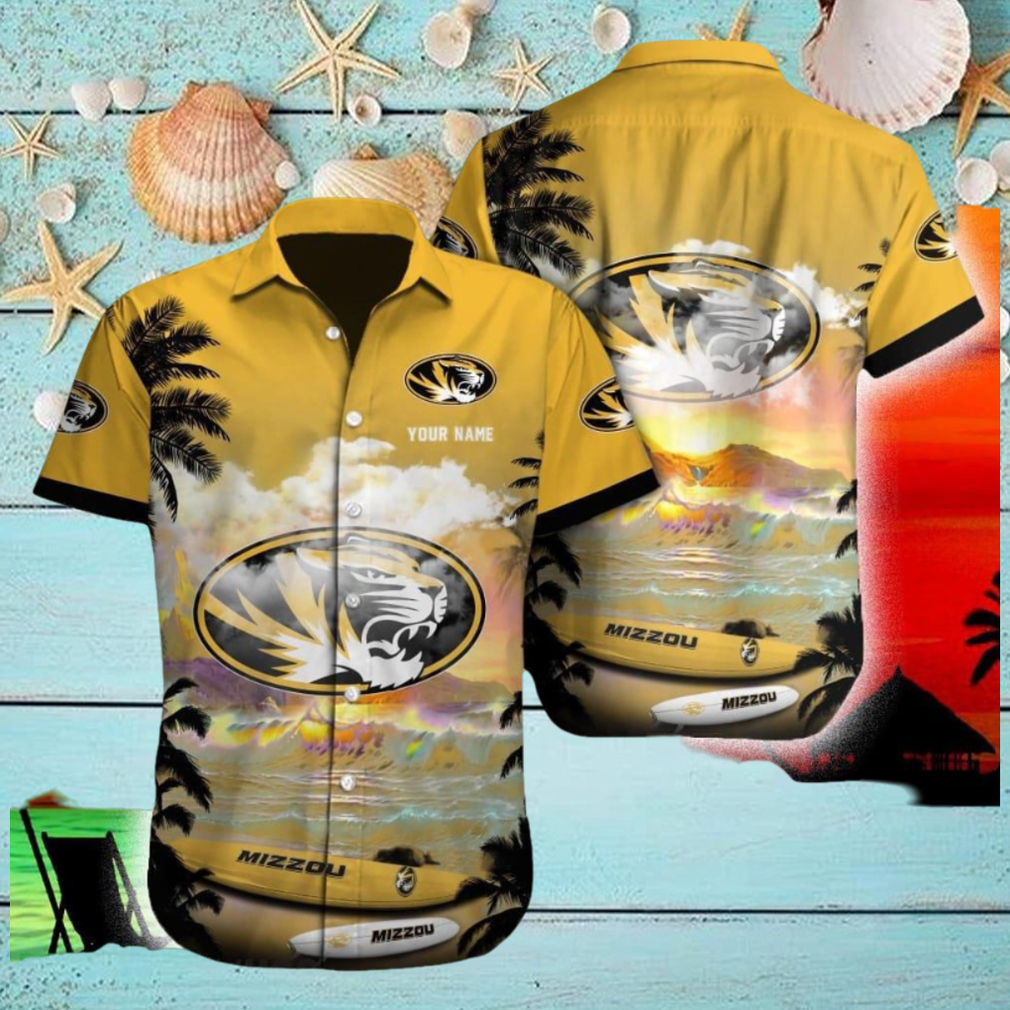 Missouri Tigers NCAA Exclusive Custom Name Men And Women Sports Teams Hawaiian Shirt Gift Missouri Tigers NCAA Exclusive Custom Name Men And Women Sports Teams Hawaiian Shirt Gift