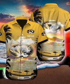 Missouri Tigers NCAA Exclusive Custom Name Men And Women Sports Teams Hawaiian Shirt Gift