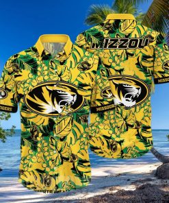 Missouri Tigers NCAA Floral All Over Printed Hawaiian Shirt