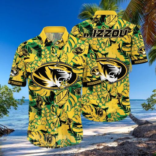 Missouri Tigers NCAA Floral All Over Printed Hawaiian Shirt