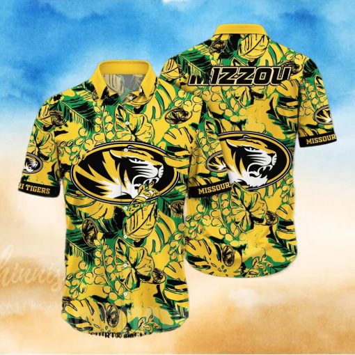 Missouri Tigers NCAA Floral All Over Printed Hawaiian Shirt