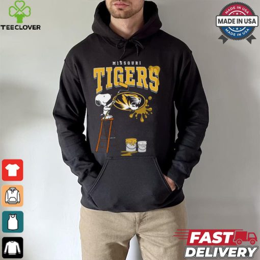 Missouri Tigers Snoopy Painting Shirt