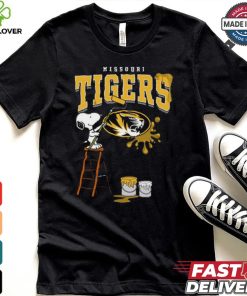 Missouri Tigers Snoopy Painting Shirt
