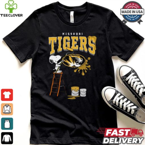 Missouri Tigers Snoopy Painting Shirt