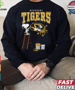Missouri Tigers Snoopy Painting Shirt