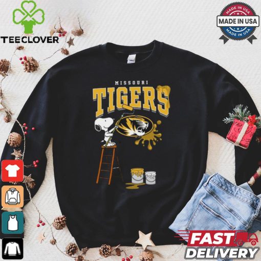 Missouri Tigers Snoopy Painting Shirt