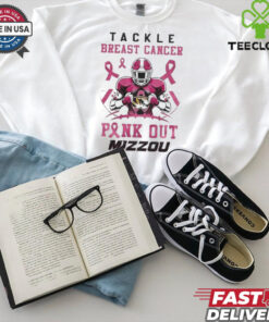 Missouri Tigers Tackle Breast Cancer Pink Out 2024 T Shirt White