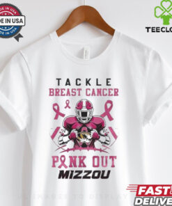 Missouri Tigers Tackle Breast Cancer Pink Out 2024 T Shirt White