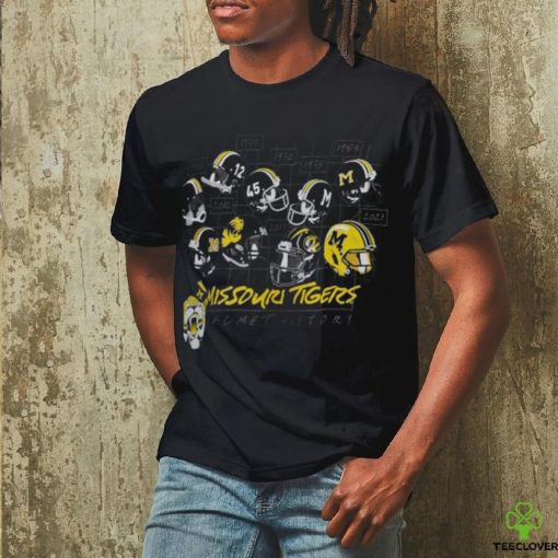 Missouri Tigers Vault Helmet History Comfort T Shirt