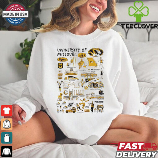 Missouri Tigers Vive La Fete Infant Impressions artwork shirt