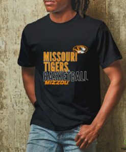 Missouri Tigers basketball Mizzou Text Logo Overlay shirt