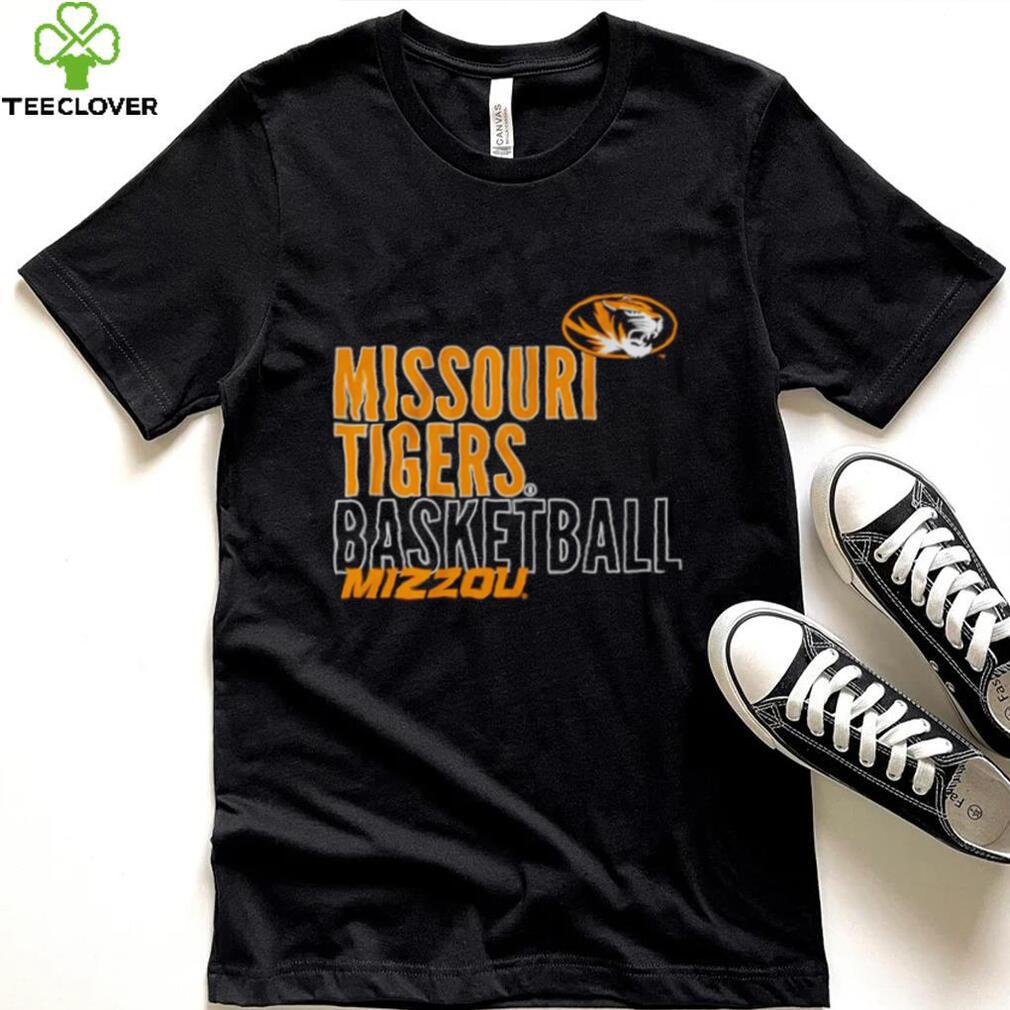 Missouri Tigers basketball Mizzou Text Logo Overlay shirt Missouri Tigers basketball Mizzou Text Logo Overlay shirt