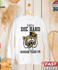 Missouri Tigers football I am a die hard Missouri Tigers fan shirt 1 Missouri Tigers football I am a die hard Missouri Tigers fan shirt