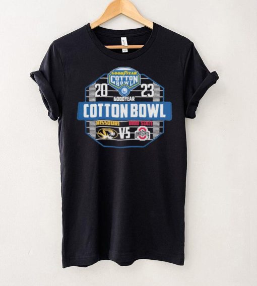 Missouri Vs Ohio State Cotton Bowl Matchup Black 2023 Shirt