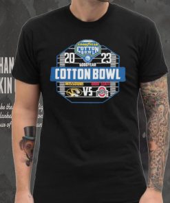 Missouri Vs Ohio State Cotton Bowl Matchup Black 2023 Shirt