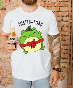 Mistle Toad Funny Christmas Toad Puns Unisex Shirt