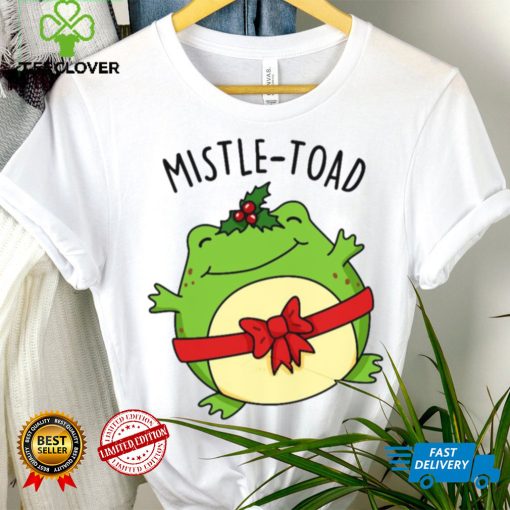 Mistle Toad Funny Christmas Toad Puns Unisex Shirt