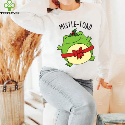 Mistle Toad Funny Christmas Toad Puns Unisex Shirt