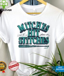 Mitch Haniger & Mitch Garver Mitch’s Hit Stitches signatures shirt