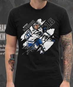 Mitch Marner Stripes WHT Shirt 4 Mitch Marner Stripes WHT Shirt