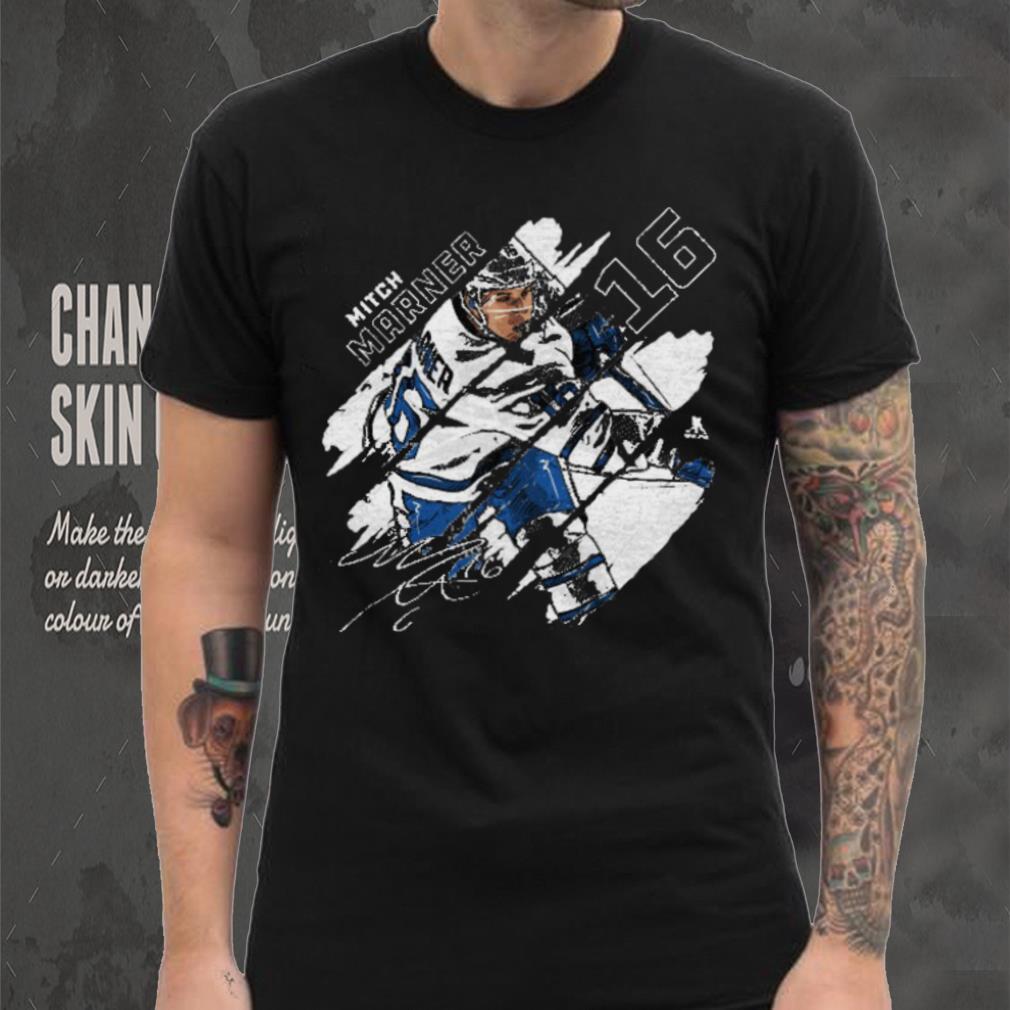 Mitch Marner Stripes WHT Shirt Mitch Marner Stripes WHT Shirt