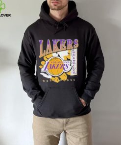 Mitchell And Ness L.A Lakers Paintbrush Crew shirt 1 Mitchell And Ness L.A Lakers Paintbrush Crew shirt