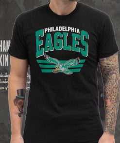 Mitchell & Ness Black Philadelphia Eagles Big & Tall Fleece Pullover Shirt